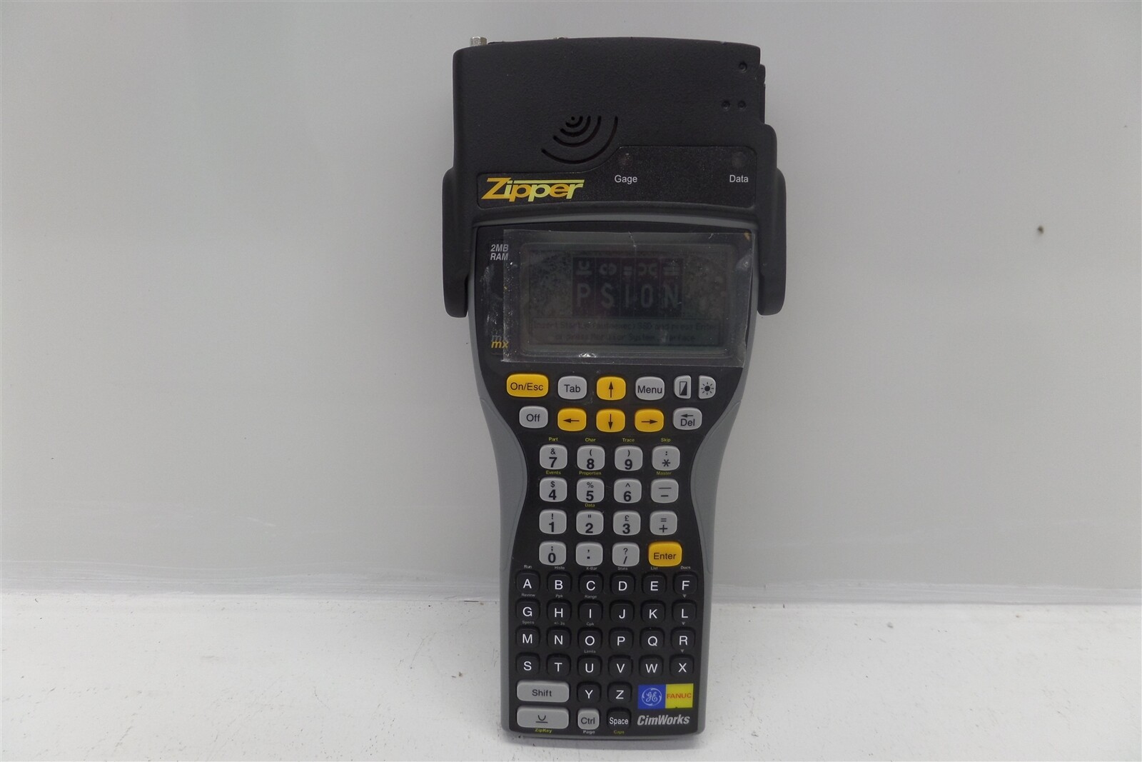 GE Fanuc Zipper CimWorks MX LIF-PFS Psion 2MB Ram