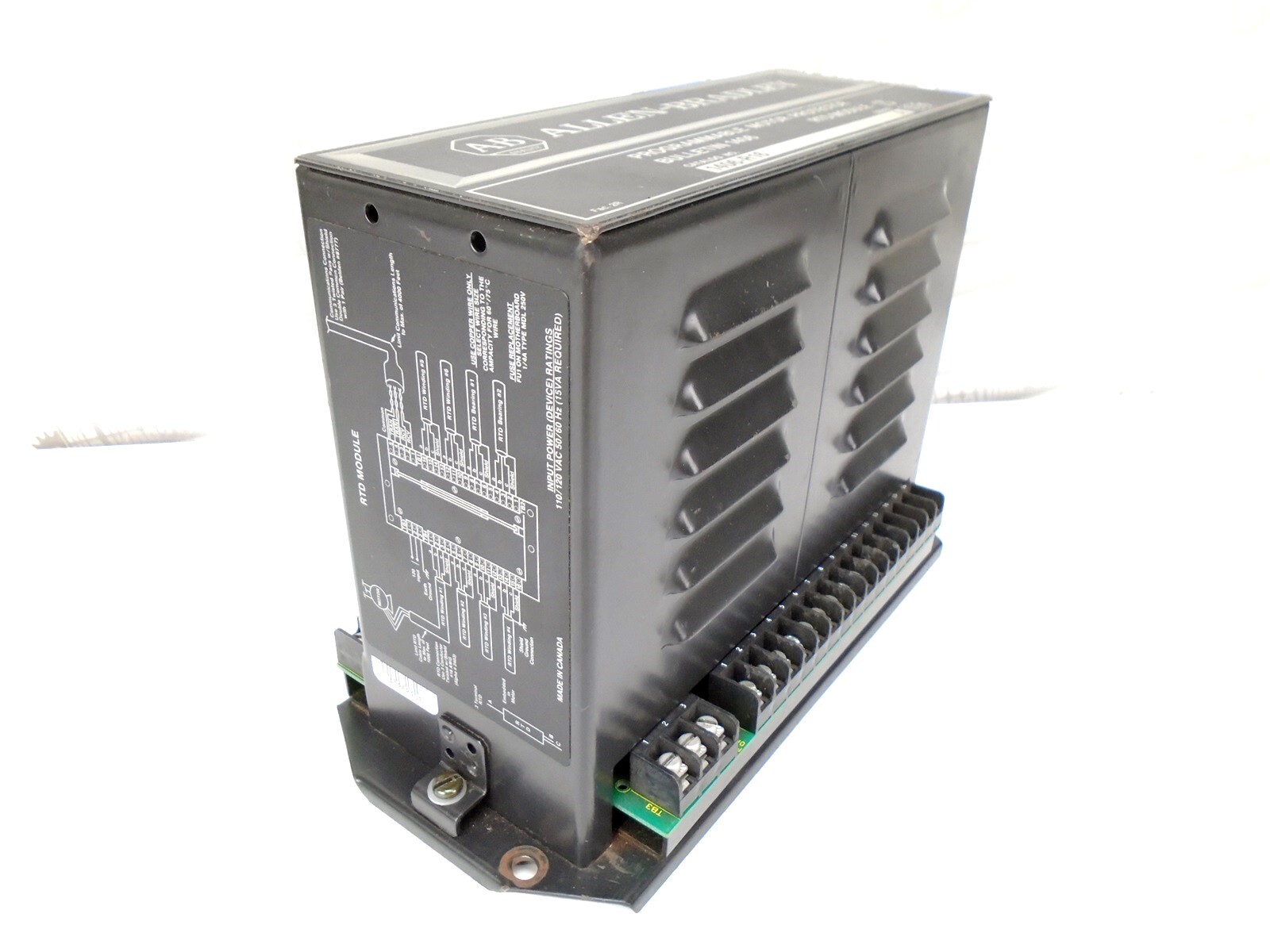 ALLEN BRADLEY - 1406-R16 - Programmable MOTOR PROTECTOR - RTD MODULE -Guaranteed