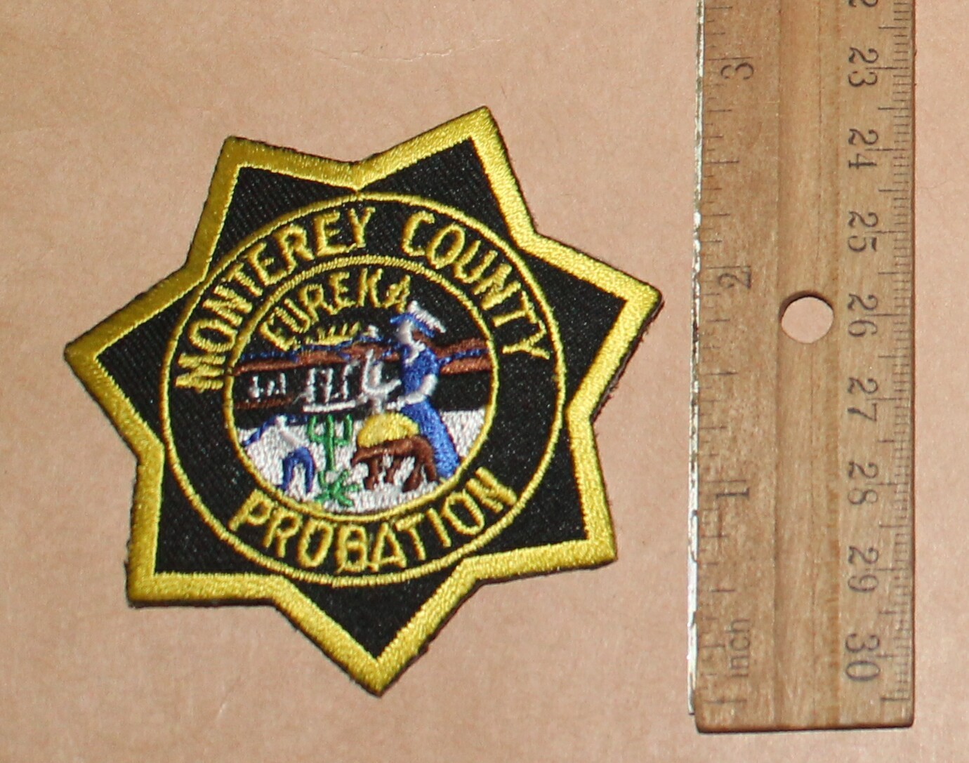 MONTEREY COUNTY PROBATION Caifornia Peace Officer CA Police Agency patch