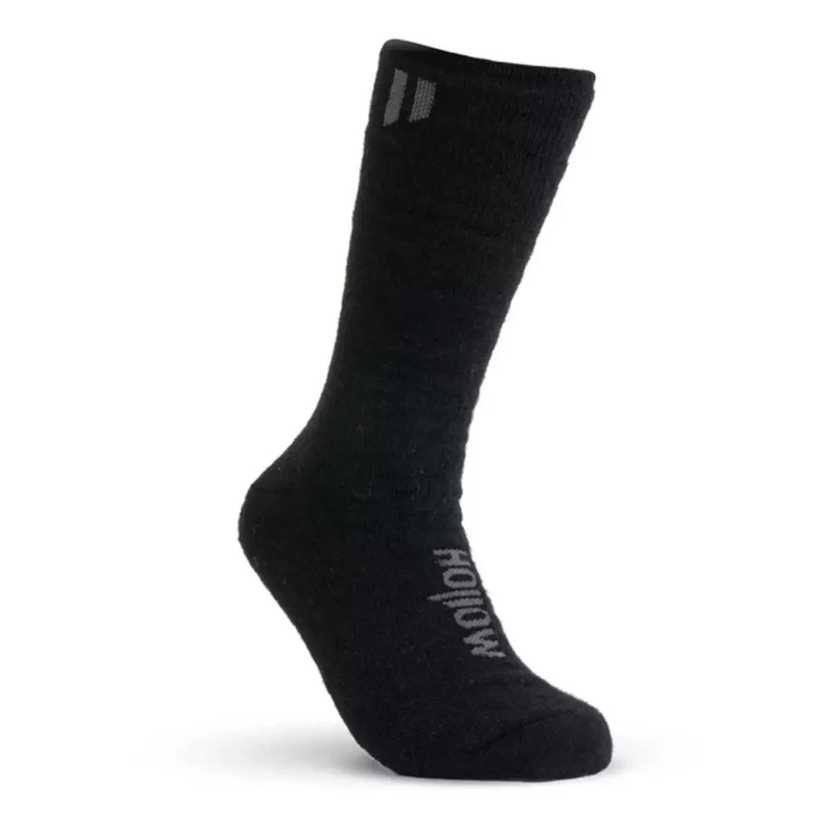 New Hollow Boot Alpaca Socks Black X-Large Men 13-15