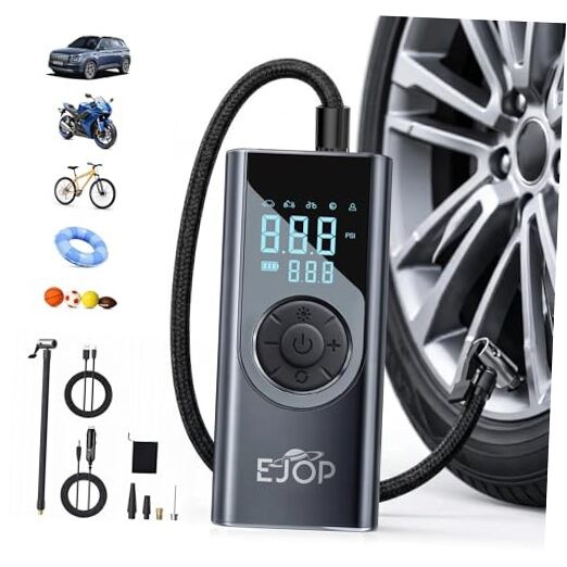 150PSI Tire Inflator Portable Air Compressor, Air Pump for Car Tires with