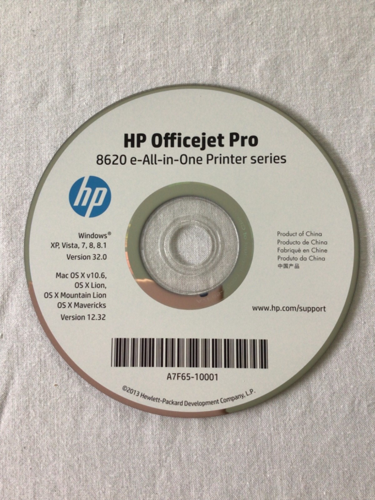 HP Officejet Pro 8610 e-All-in-One Printer Series Software DISC ONLY