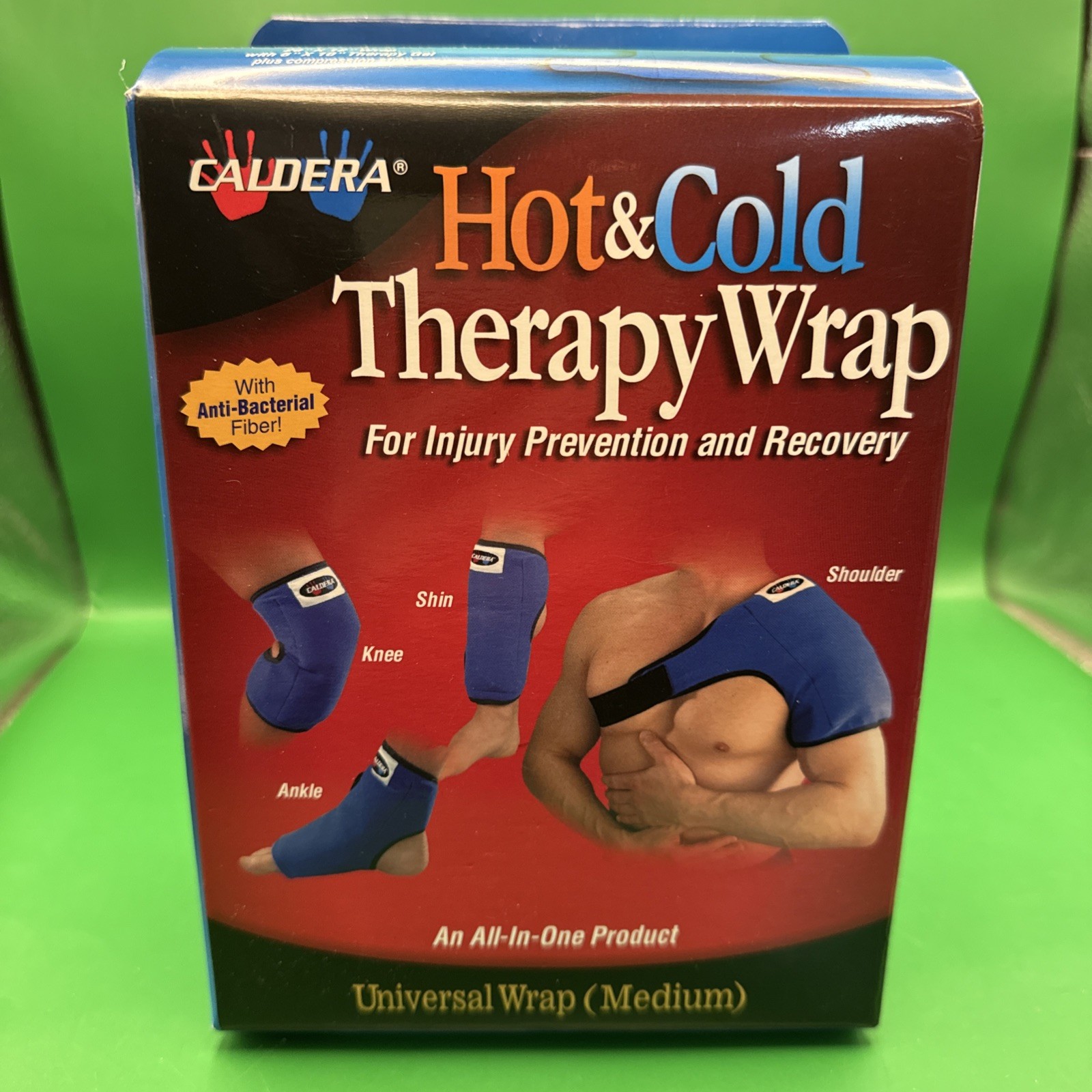 CALDERA Hot & Cold Therapy Wrap Universal Wrap Medium Injury Prevention Recovery
