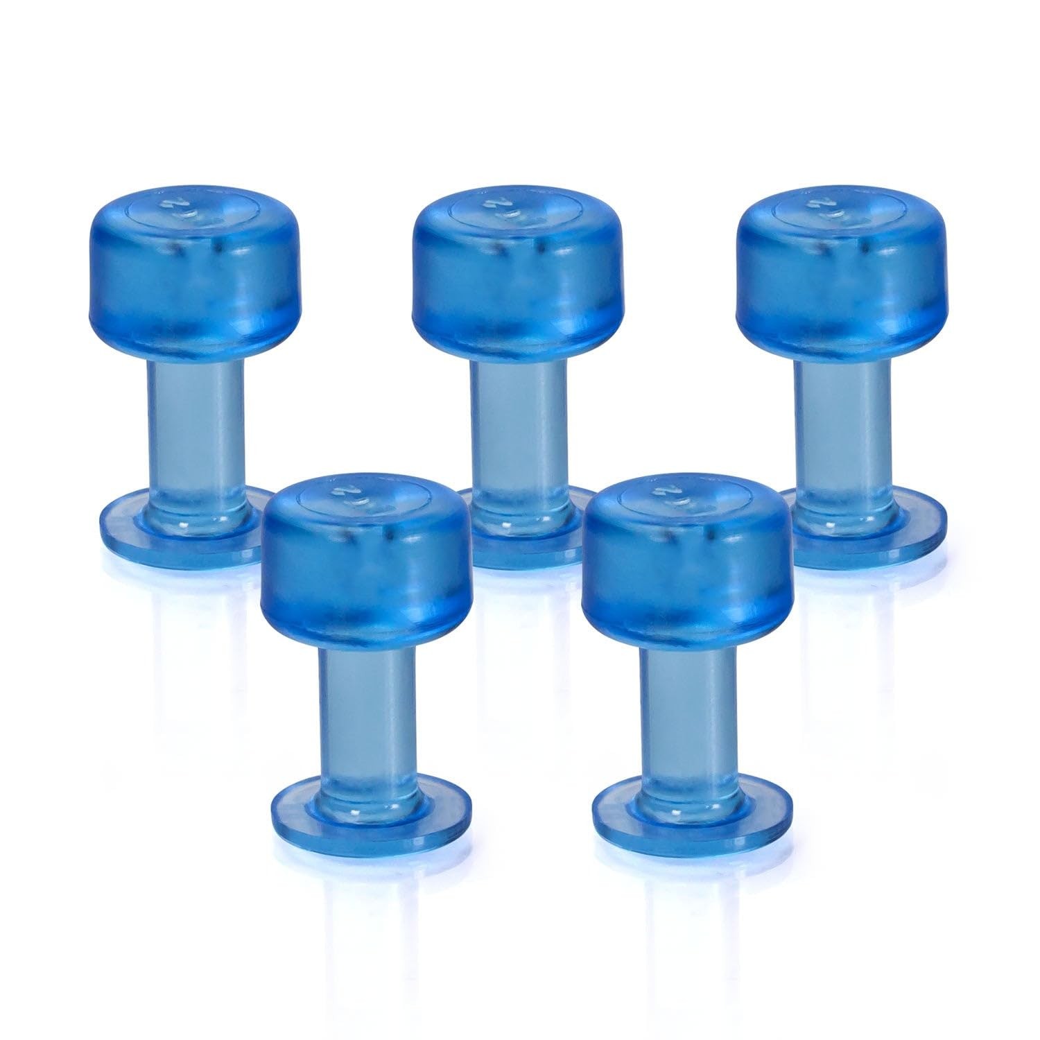 Tabweld Black Ice 12mm Round PDR Hail Dent Tab 5 PCS Paintless Repair Kit Set