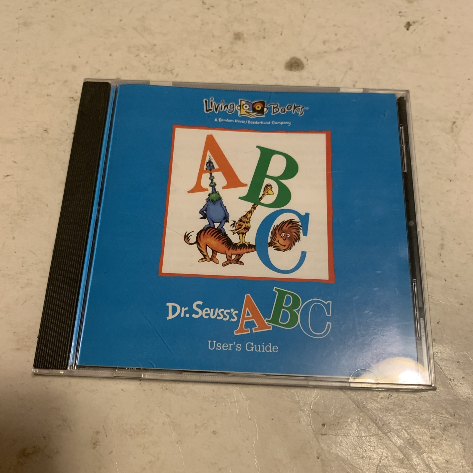 Dr. Seuss's ABC User's Guide CD-ROM for PC (1995, Living Books). CD6