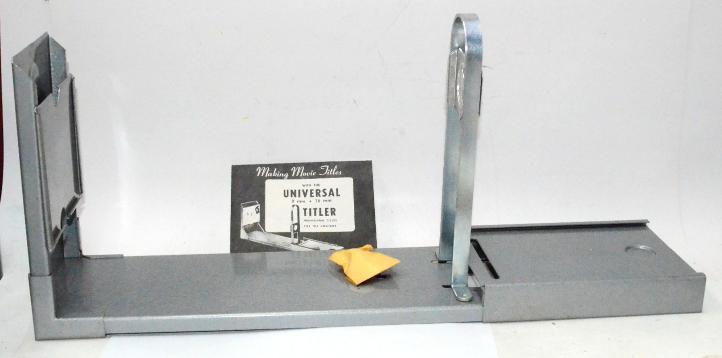 L&F Photo Specialties Universal Titler for 8mm & 16mm Film - NOS - Open Box