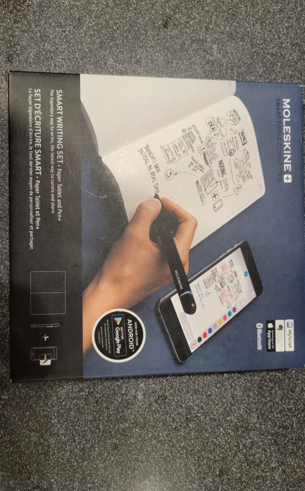 MOLESKINE Smart Writing Set + NWP-F110 Pen + Notebook NEW IN BOX