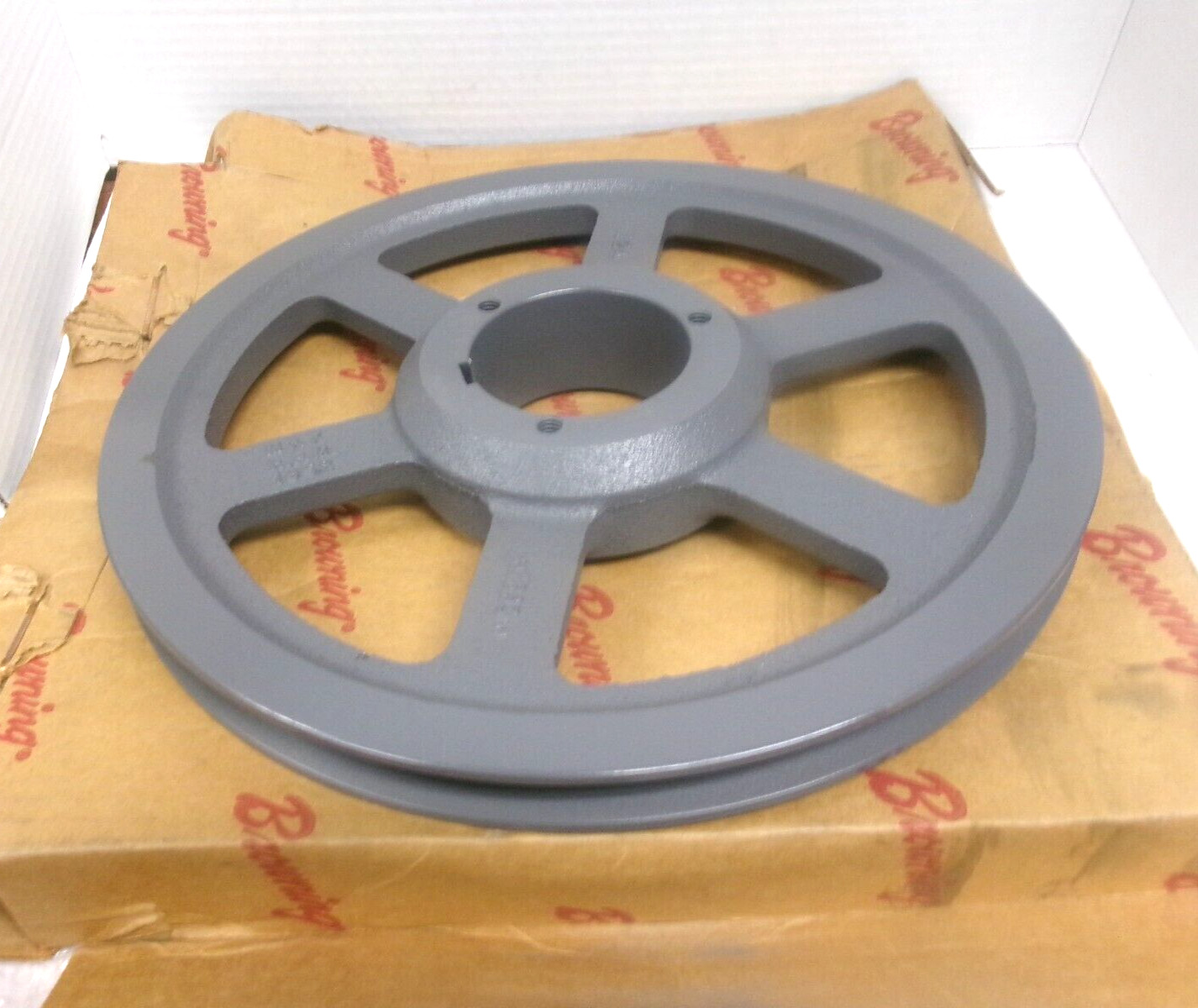 Browning 1TB124 v-belt pulley fixed pitch sleeve A or B belt PLL4