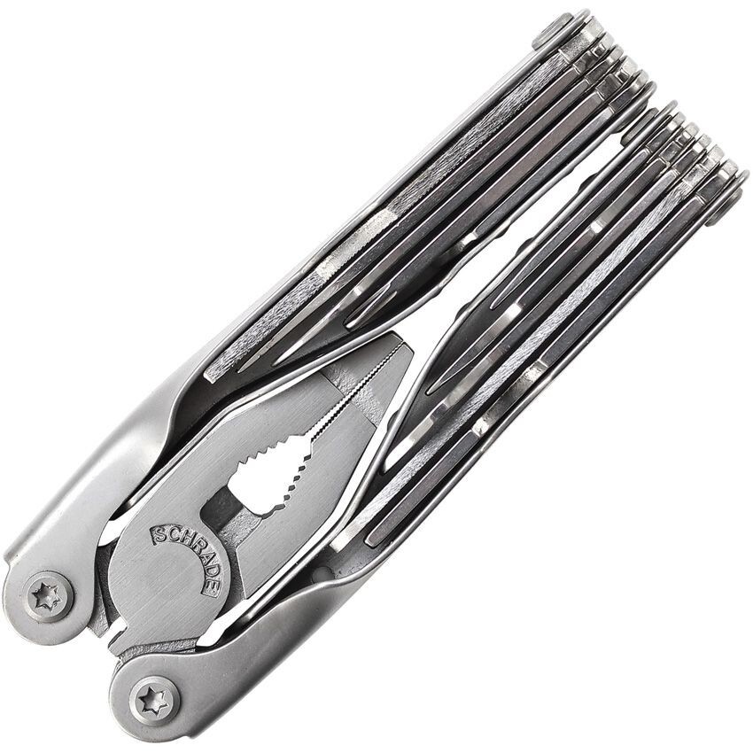 Schrade Tough Tool 13 Essentials Integrated Into One Compact Size One Piece