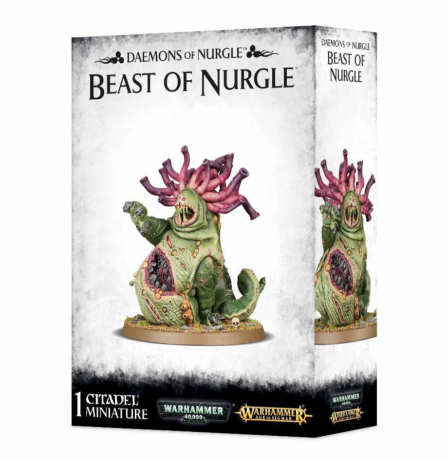 Games Workshop Warhammer Age of Sigmar 40k Daemons of Nurgle Beast of Nurgle