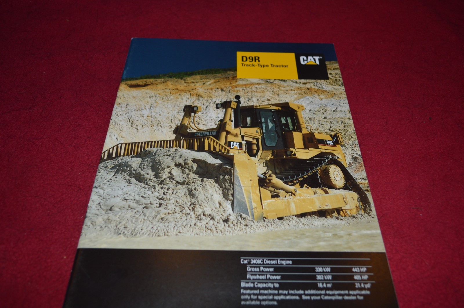 Caterpillar D9R Crawler Dozer Dealer's Brochure DCPA4
