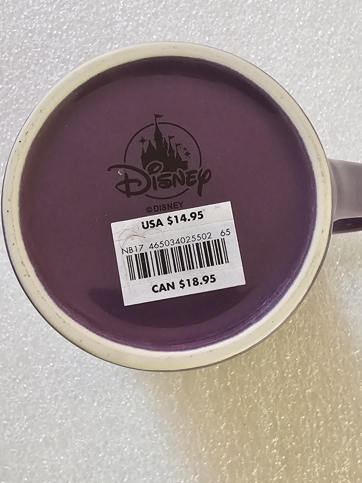 Disney Parks BEAST Ceramic Cup Mug Brand New With Tag