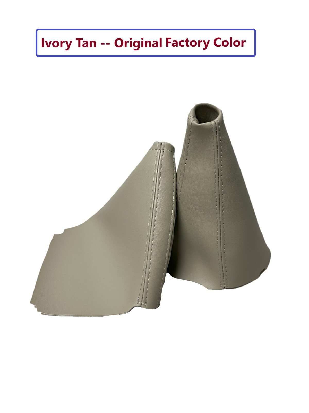 2003 2004 2005 Subaru Legacy Ivory Tan Vinyl Replacement Shift E-brake Boot