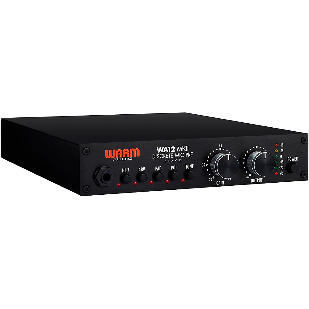 Warm Audio WA12 MKII Mic Pre Black