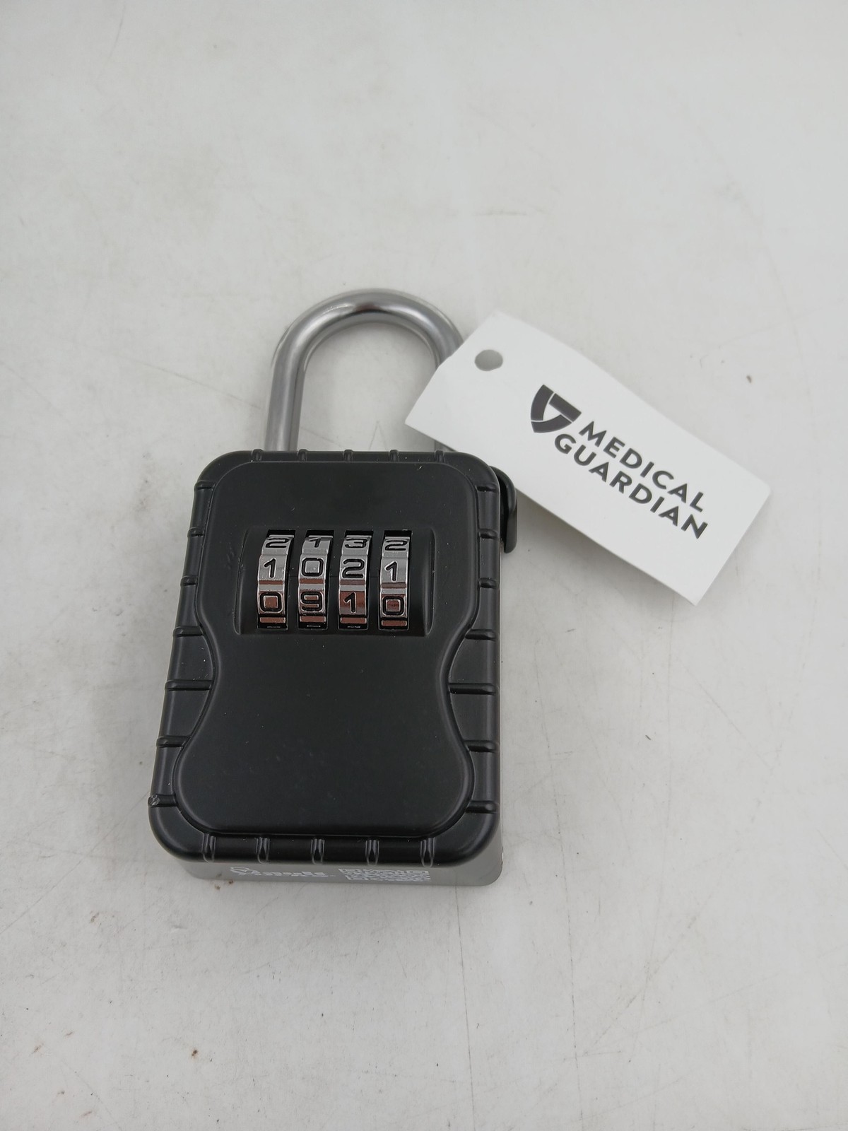Vault Locks Portable Lock Box Black Medium Combination Padlock Metal Shackle