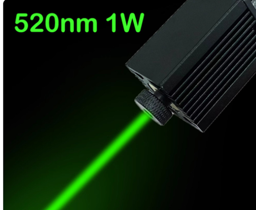 Adjustable Green Light 520nm 1W Laser Module Warning Light