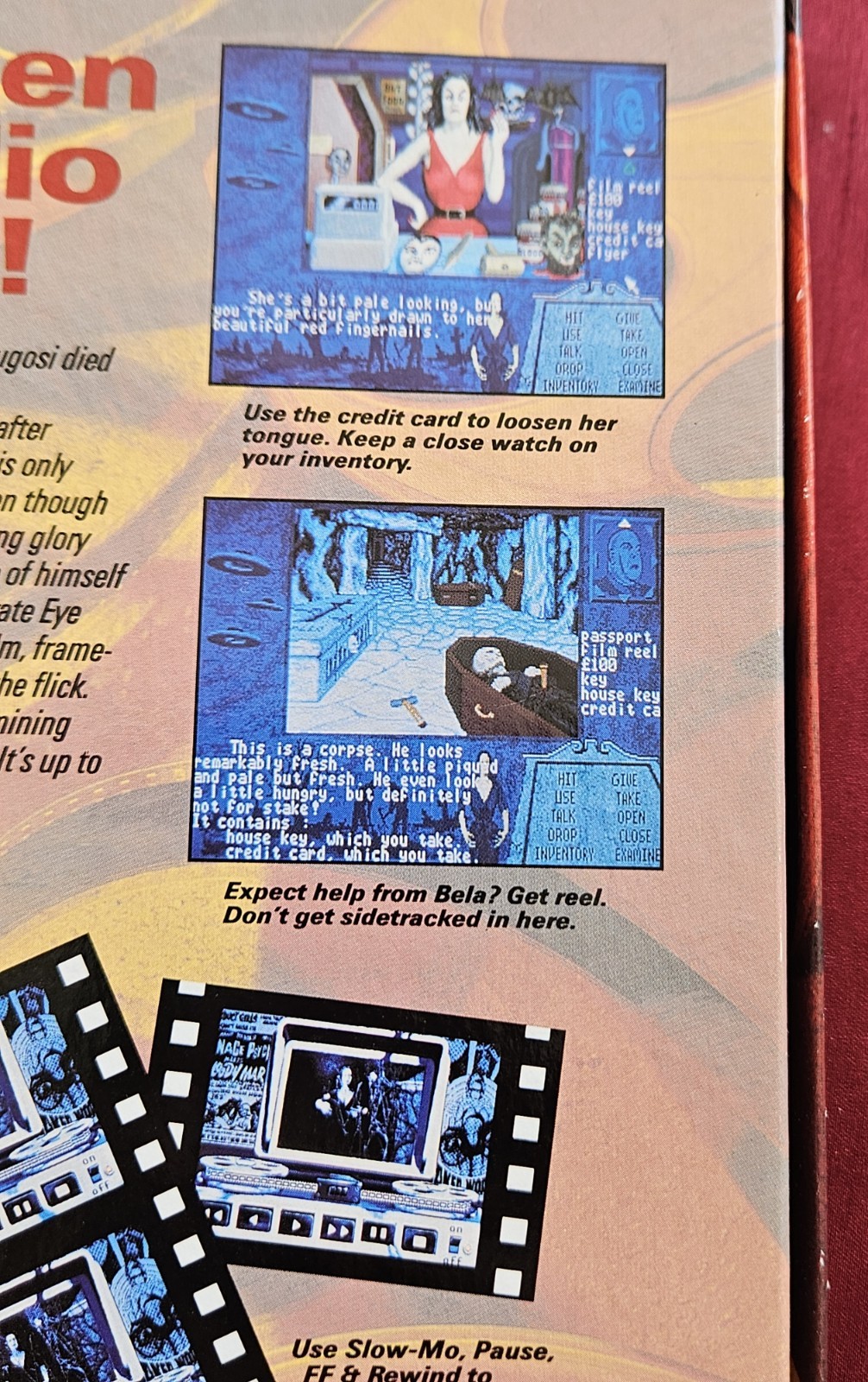 Plan 9 From Outer Space Floppy Discs PC Video Game Konami 1992 Vintage RARE!💻💿
