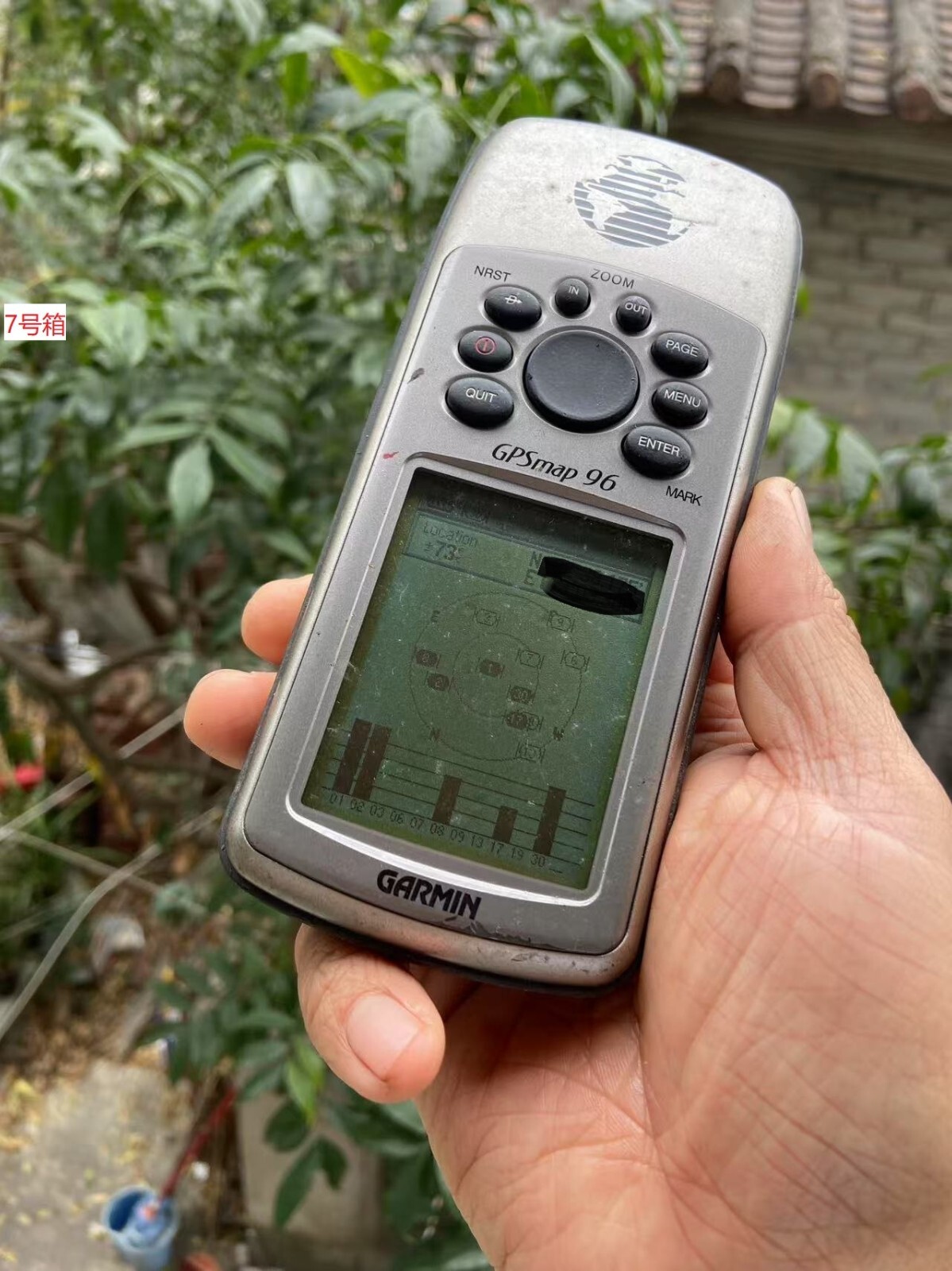 LCD Display Ageing Garmin GPSmap 96 Handheld Aviation GPS Navigator