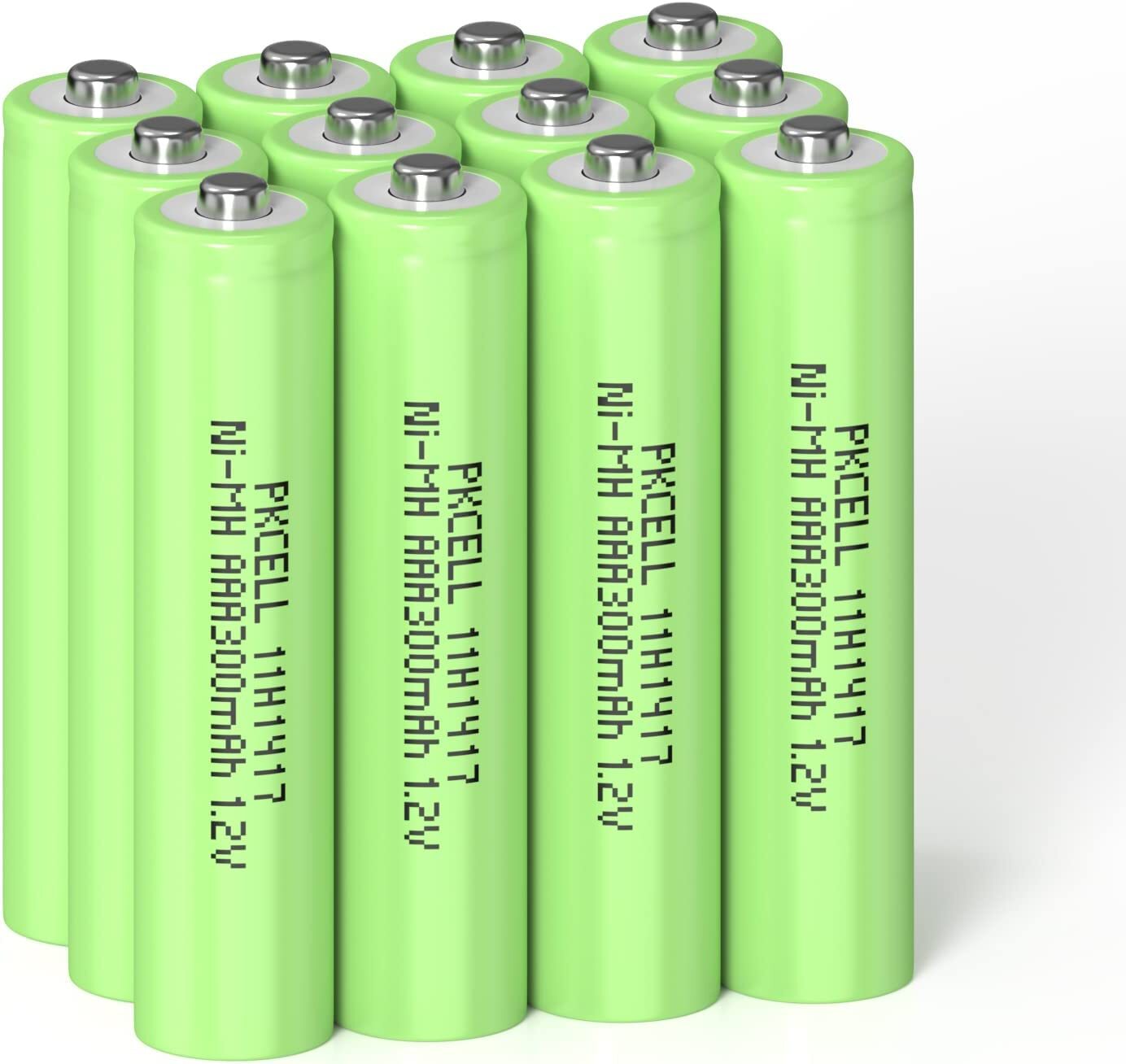 Lot Rechargeable AAA Battery 300mAh Ni-MH Batteries for Garden Solar Lights Lamp
