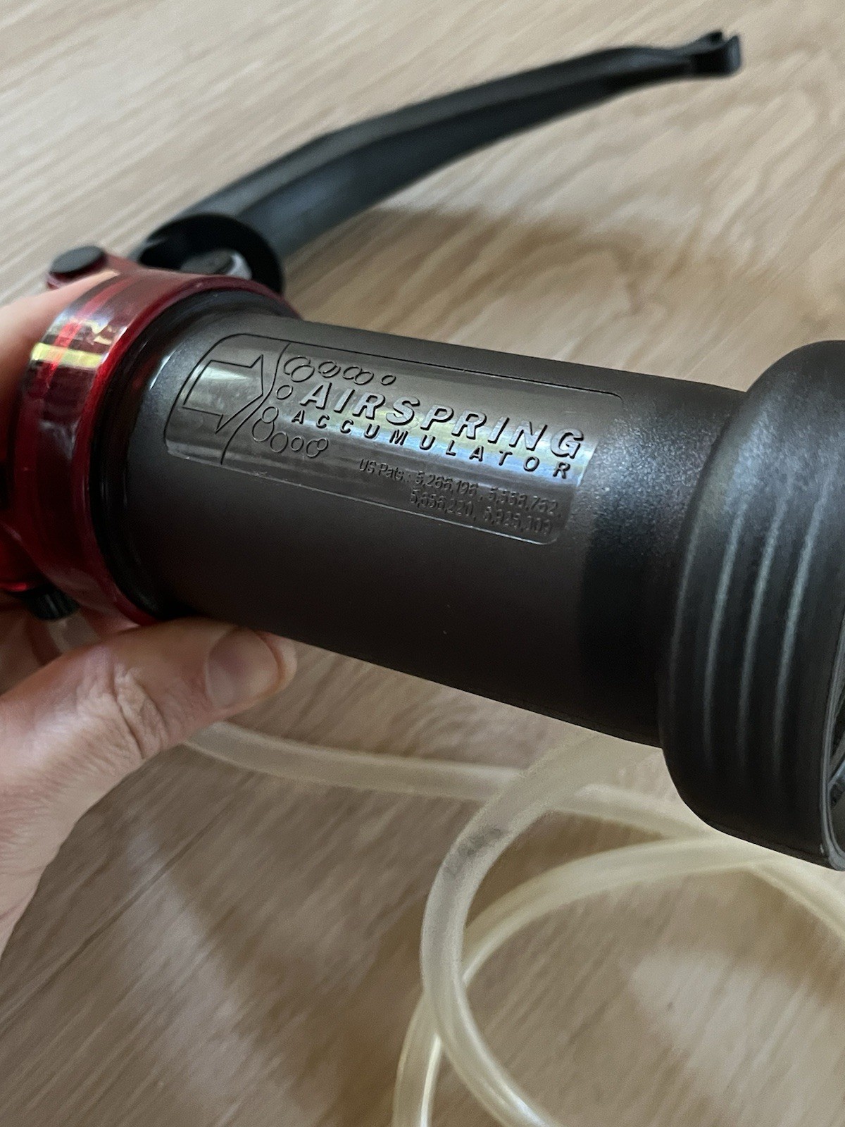 MSR AirSpring Accumulator Backcountry Water Filter Pump System