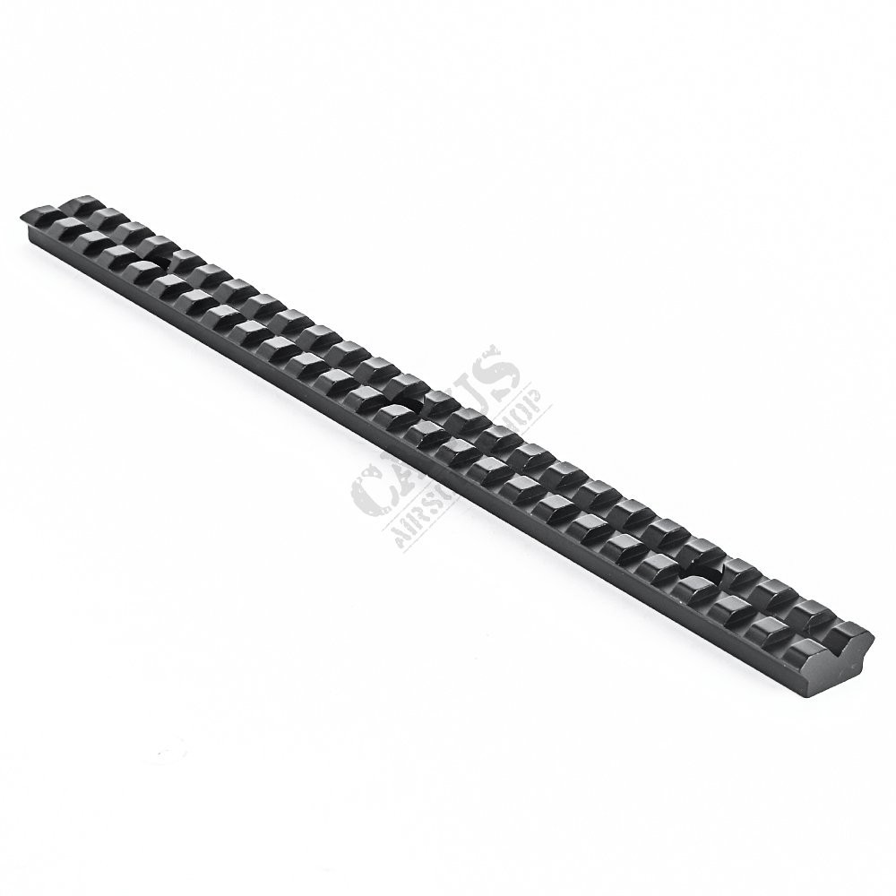 Airsoft RIS Bar Aluminium 25 Slot Metal Black