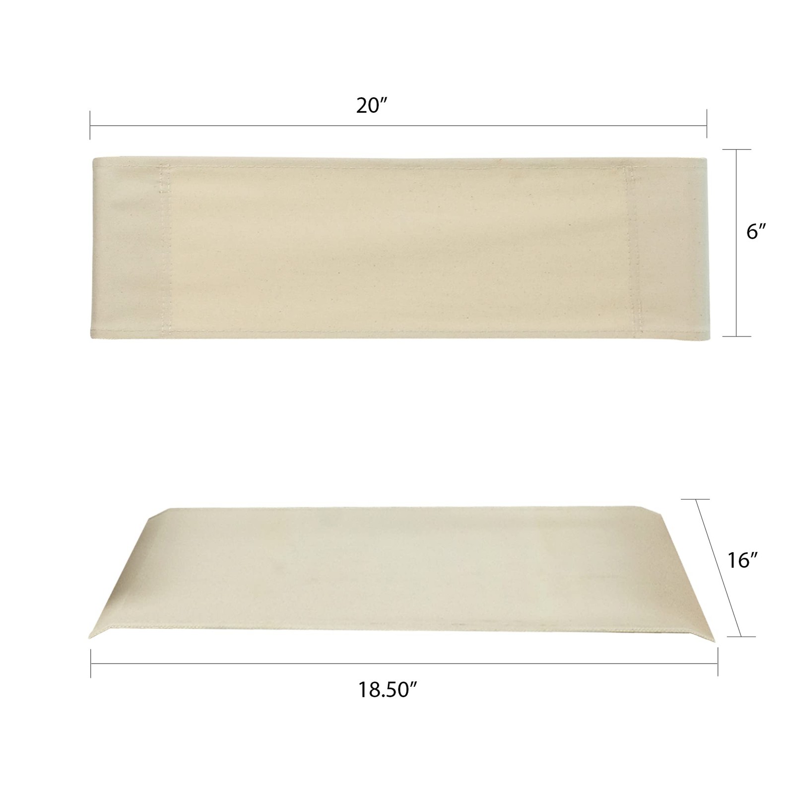 Director Chair Replacement Canvas, Wheat/Natural