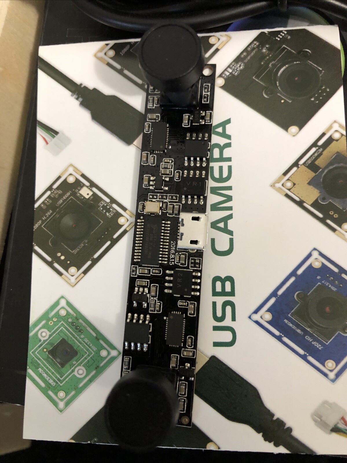 1280x720 HD USB Camera Module Dual Lens Megapixel