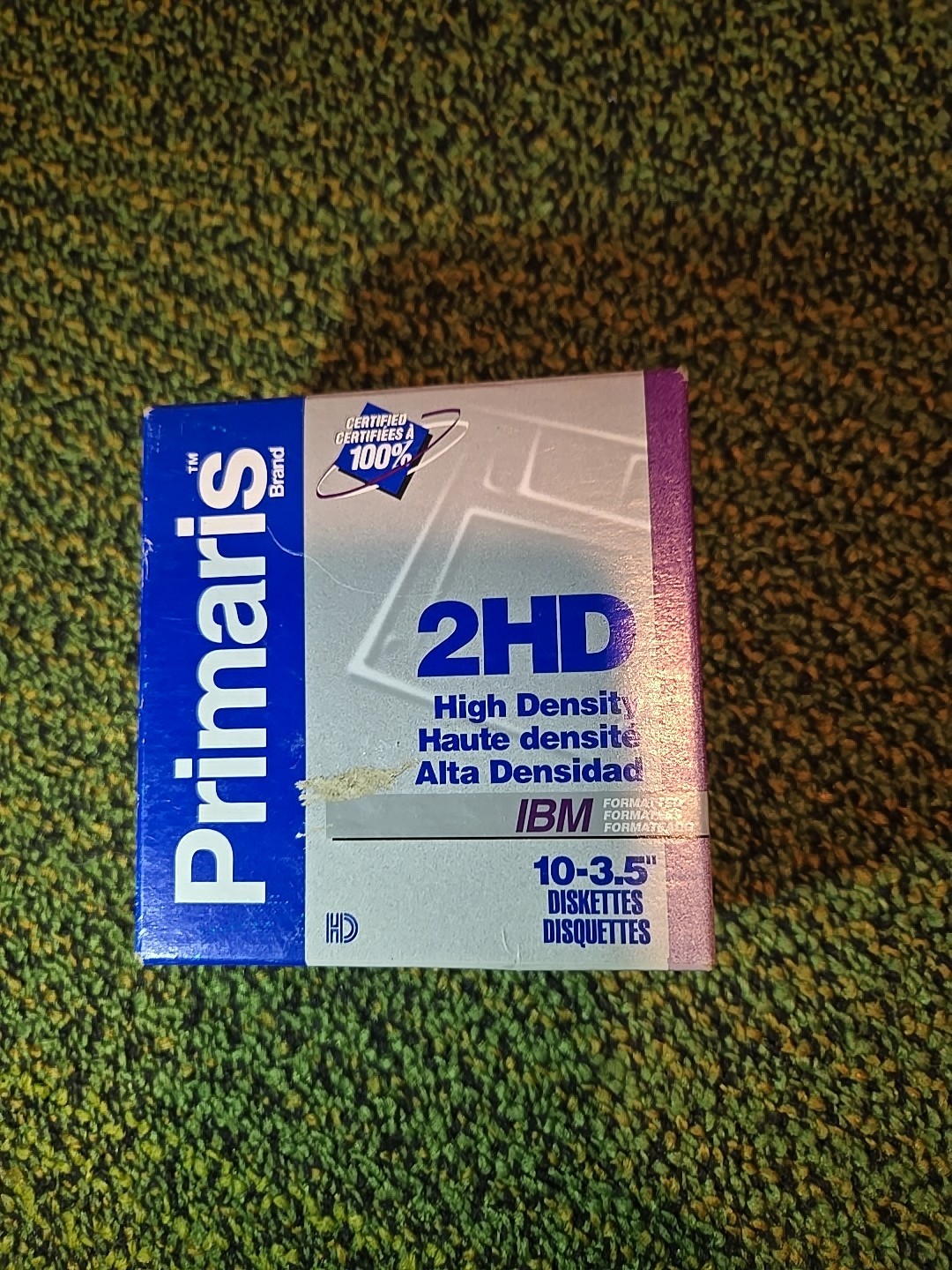 Highland 2HD HIGH DENSITY IBM FORMATTED 10- 3.5" DISKETTES