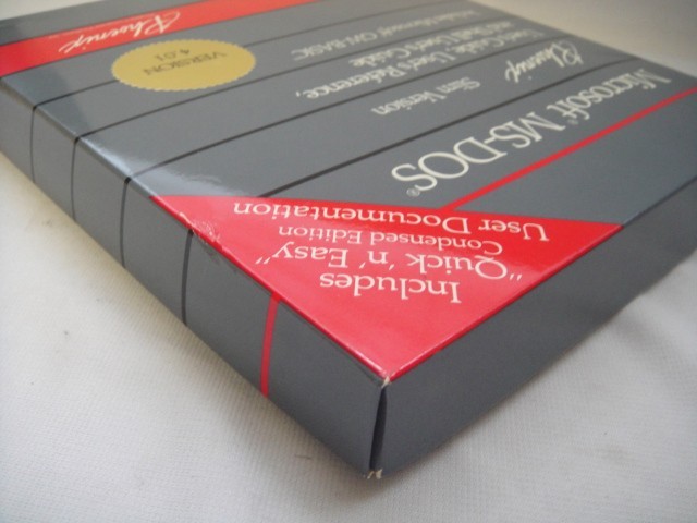 Vintage 1988 Phoenix Slim Microsoft MS-DOS V4.01 ~6 Discs +Users Guide +Orig Box