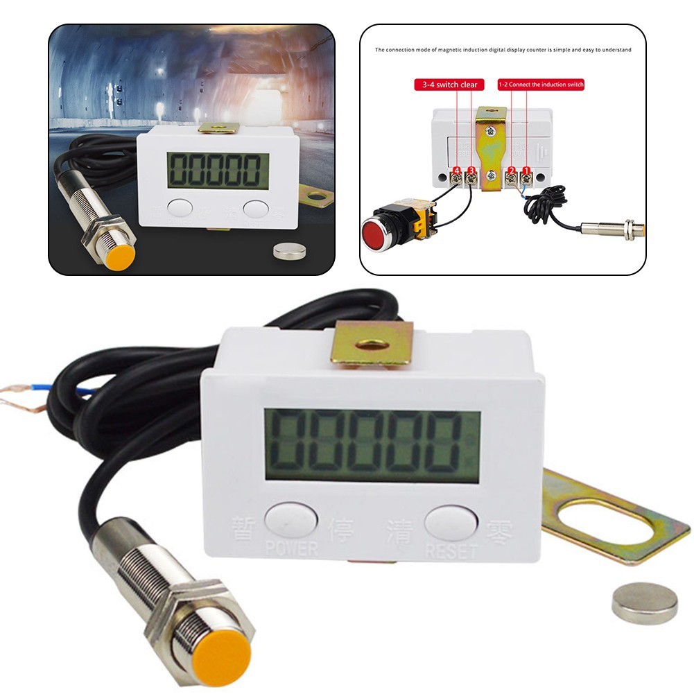Digital Display Counter Metal Sensor Magnetic Proximity Switch Systems