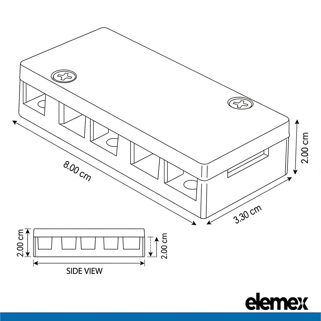 3 Phase 5 Pole Motor Controller Junction Box eBike Insulation Wire Connection