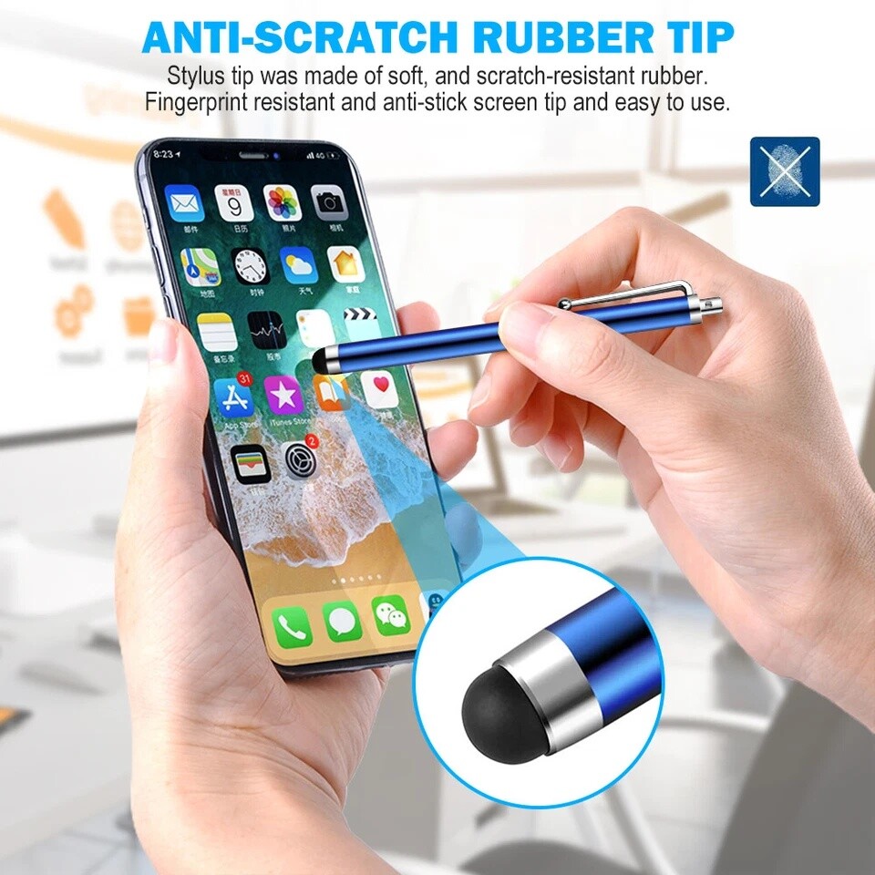 Capacitive Touch Screen Stylus Pen Universal For iPhone iPad Samsung Tablet