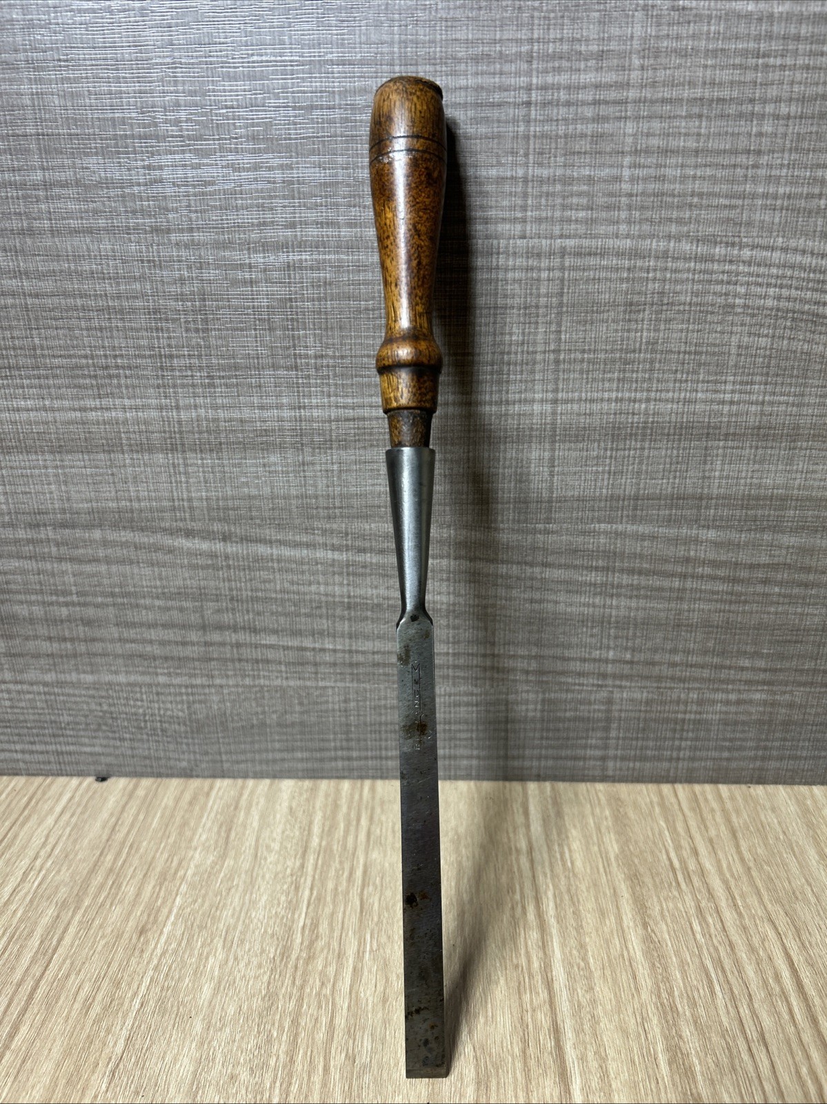 Vintage 1/2” Socket Chisel Woodworking Tool 12.5” Long