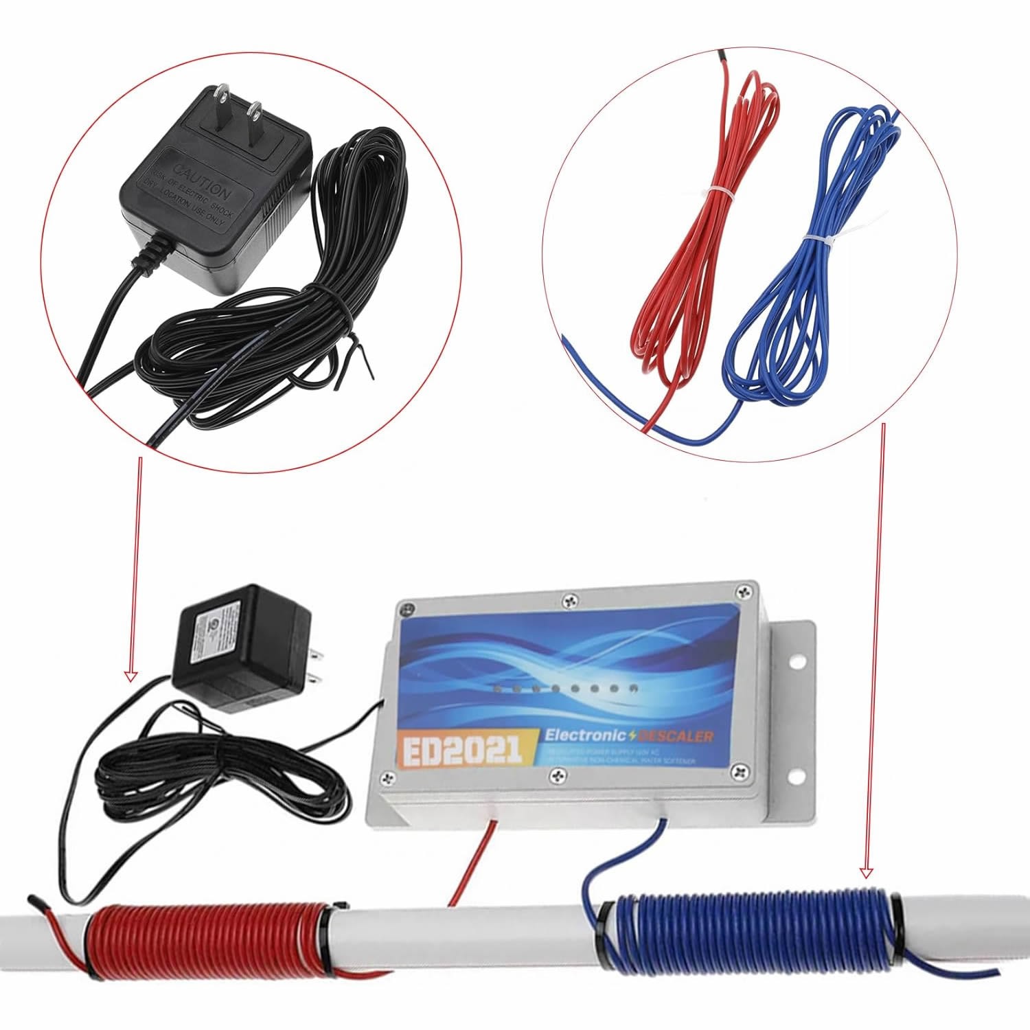 Professional electronic water Descaler - Water Softener