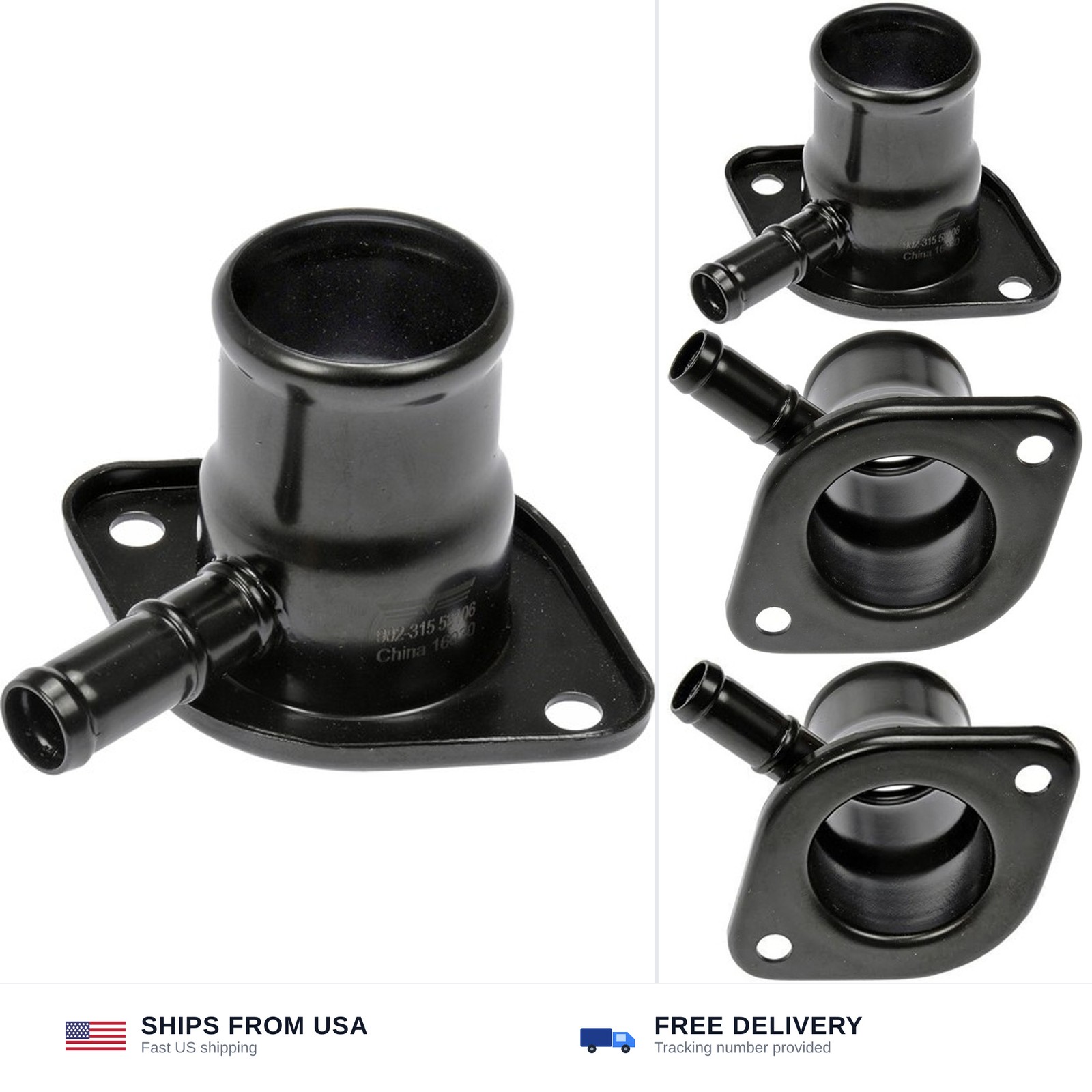 Dorman 902-315 Engine Coolant Thermostat Housing Compatible with Select Chrys...
