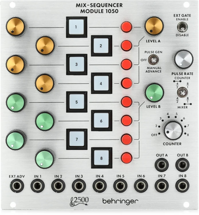 Behringer 1050 Mix-Sequencer Eurorack Module