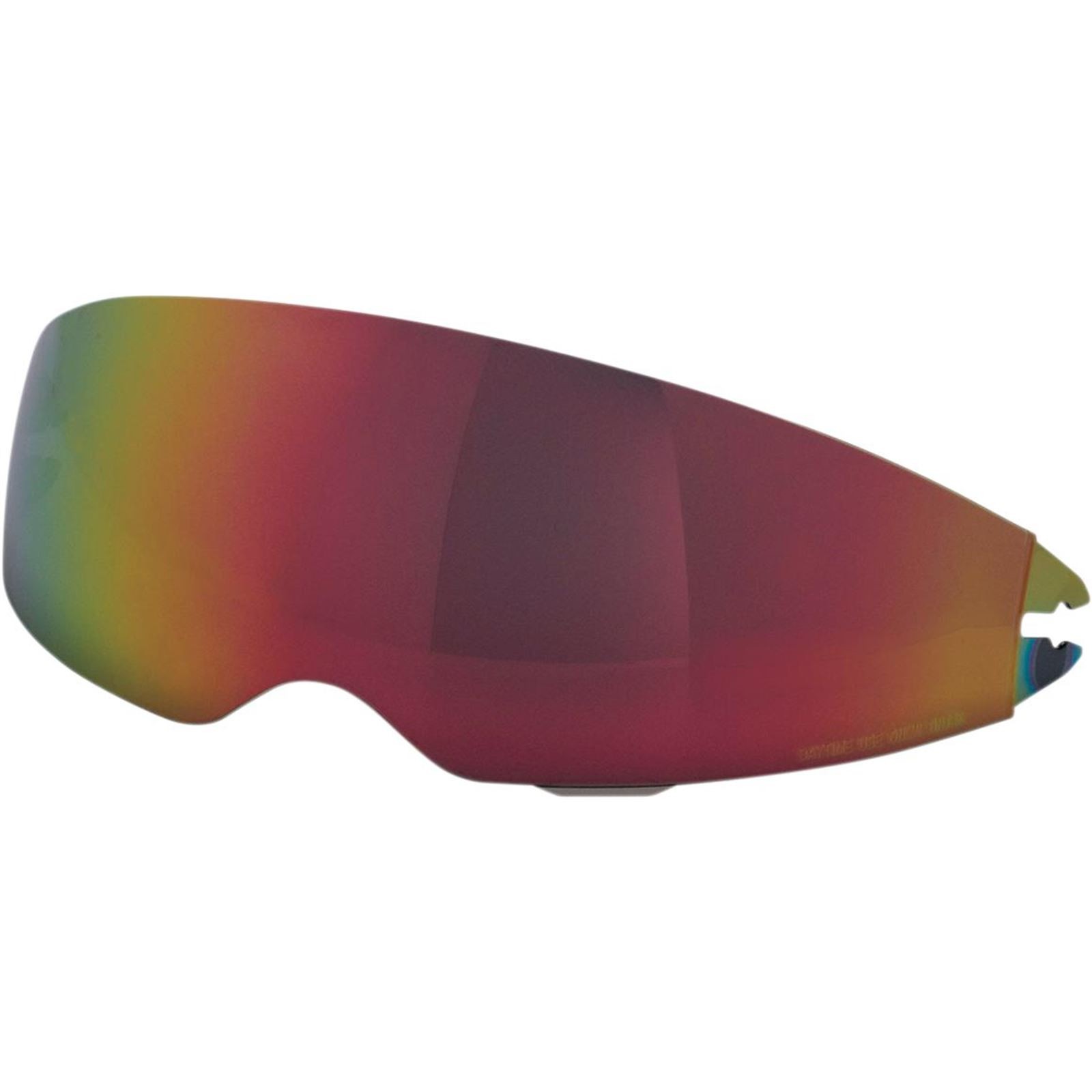 Z1R Jackal Sun Visor - RST Red 0130-0772