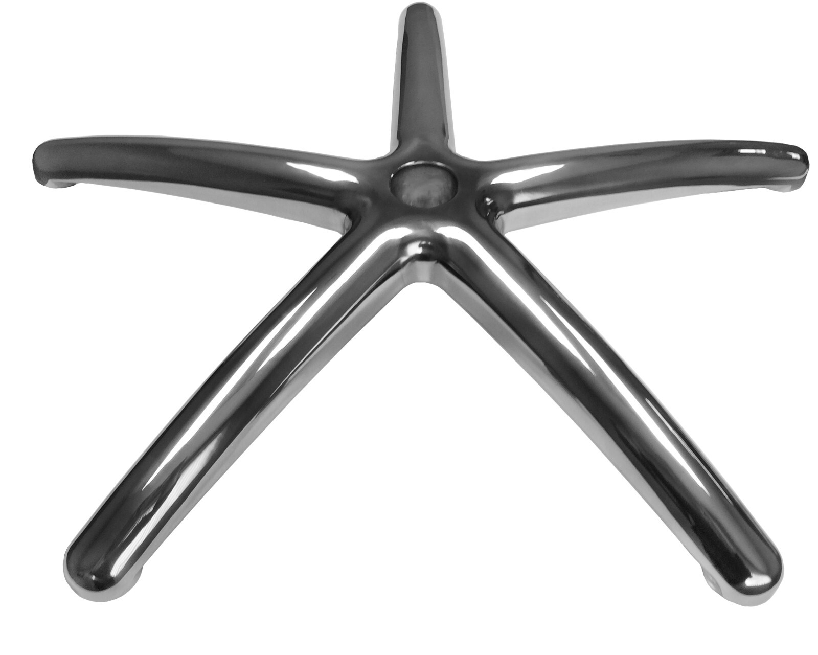28" Diameter | Polished Aluminum Replacement Office Chair Base | S4430-1