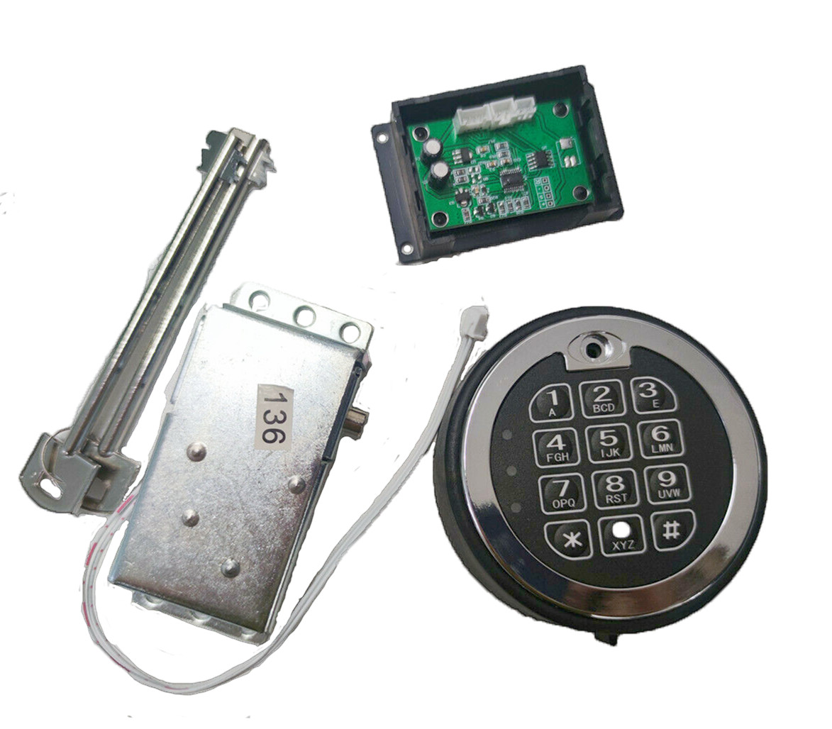 Electronic Lock for Depository Safe Lock Replace Safe Solenoid Gun safe Lock