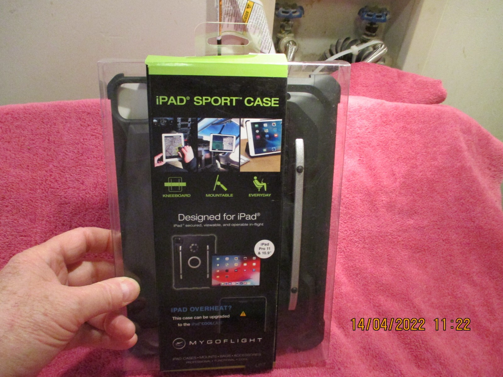 MYGOFLIGHT SPORT CASE PRO 11 10.9 BRAND NEW SECURED VIEWABLE INFLIGHT
