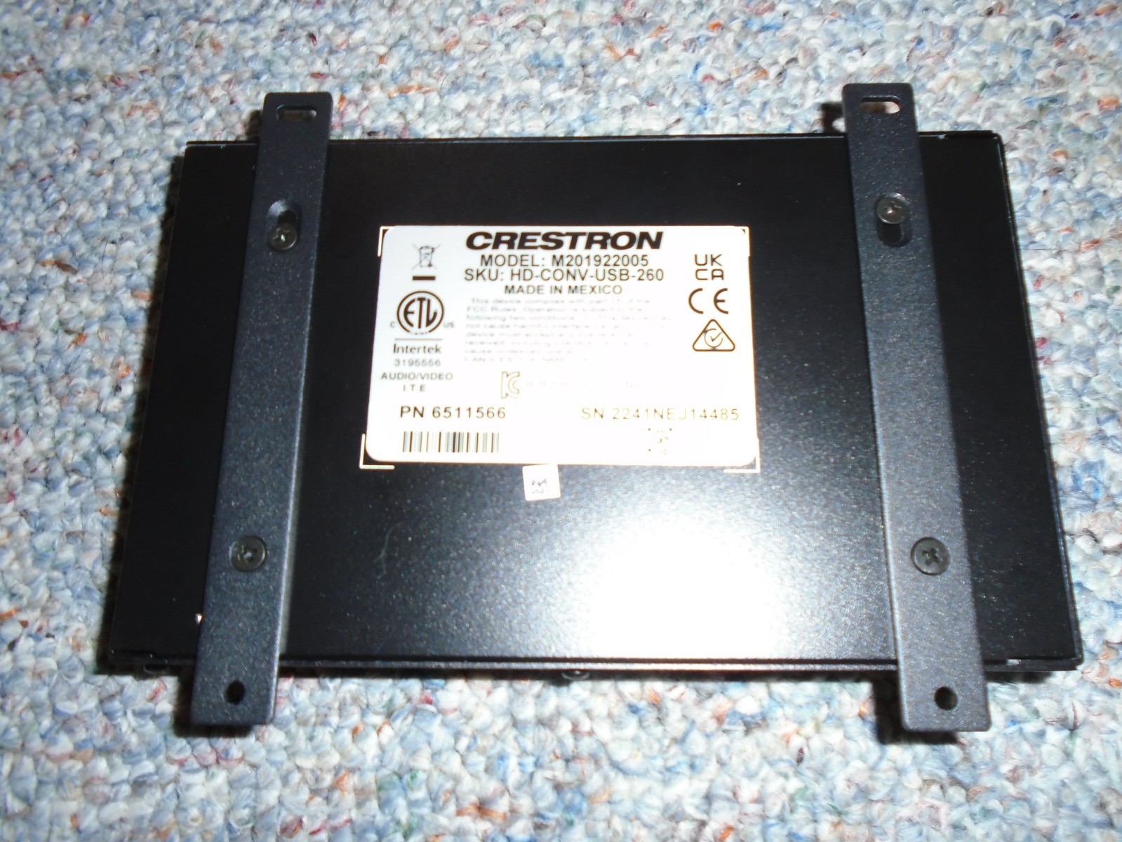 Crestron HD-CONV-USB-260 AV Converter M201922005 6511566