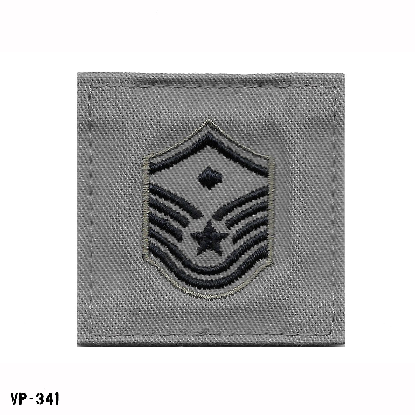 USAF ABU Hook Back Fleece Rank Tab Master Sergeant Diamond MSGT E7 Vanguard NEW