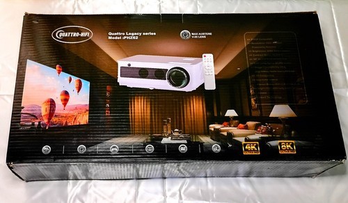 Brand New Quattro-HIFI PHZ-62 Projector 4K/8K 1080P Ultra HD new FREE Shipping