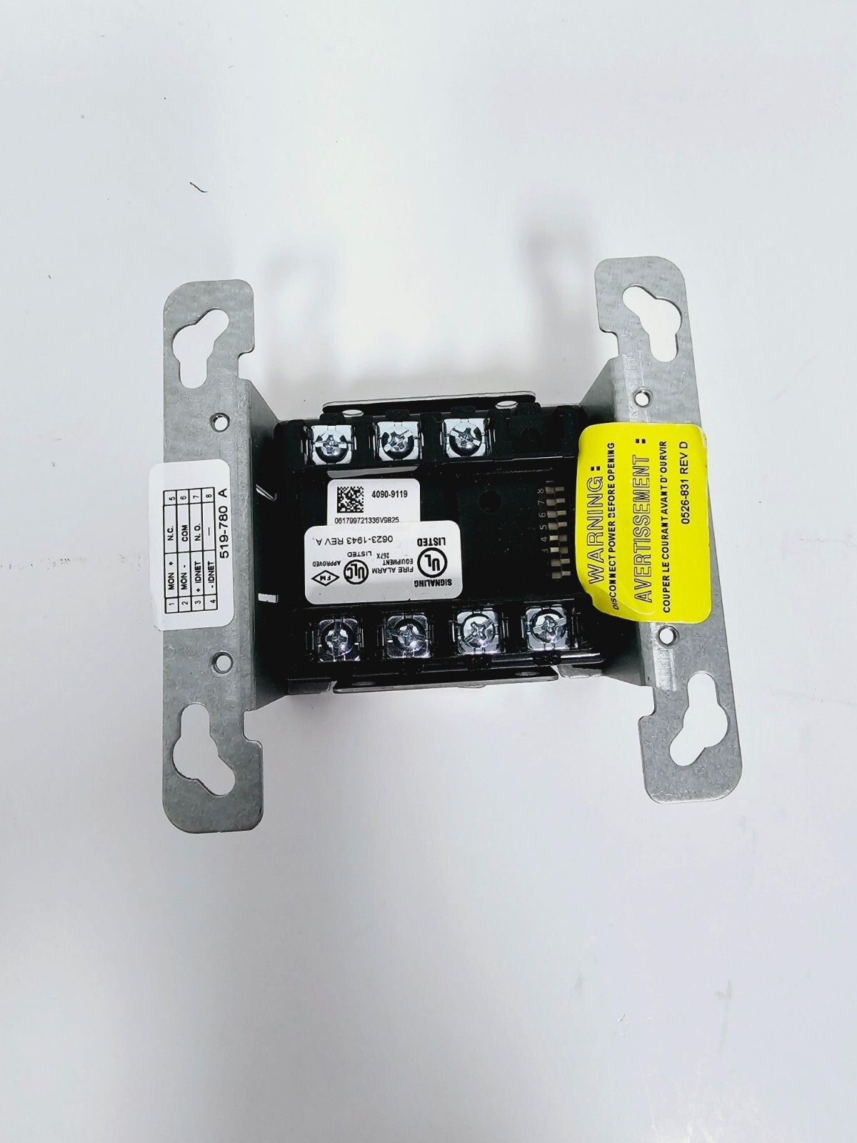 Simplex 4090-9119 Addressable Module With Unsupervised Input NEW (Open)