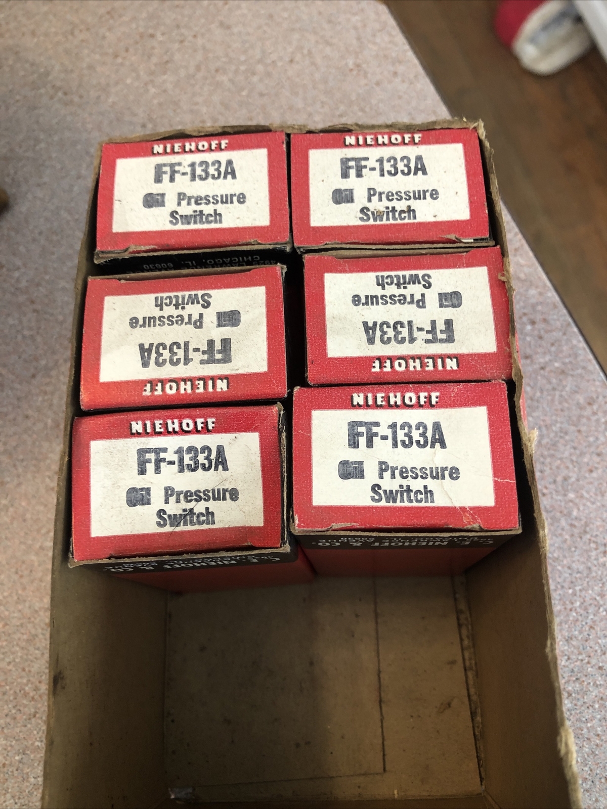 Niehoff FF134A Temp Sender New Old Stock