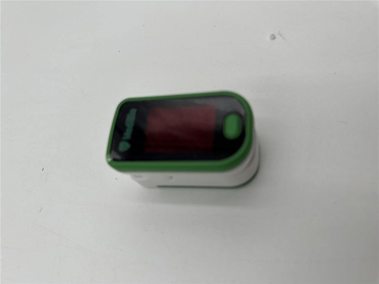 Medibio Finger Pulse Oximeter Green and White Tested Working