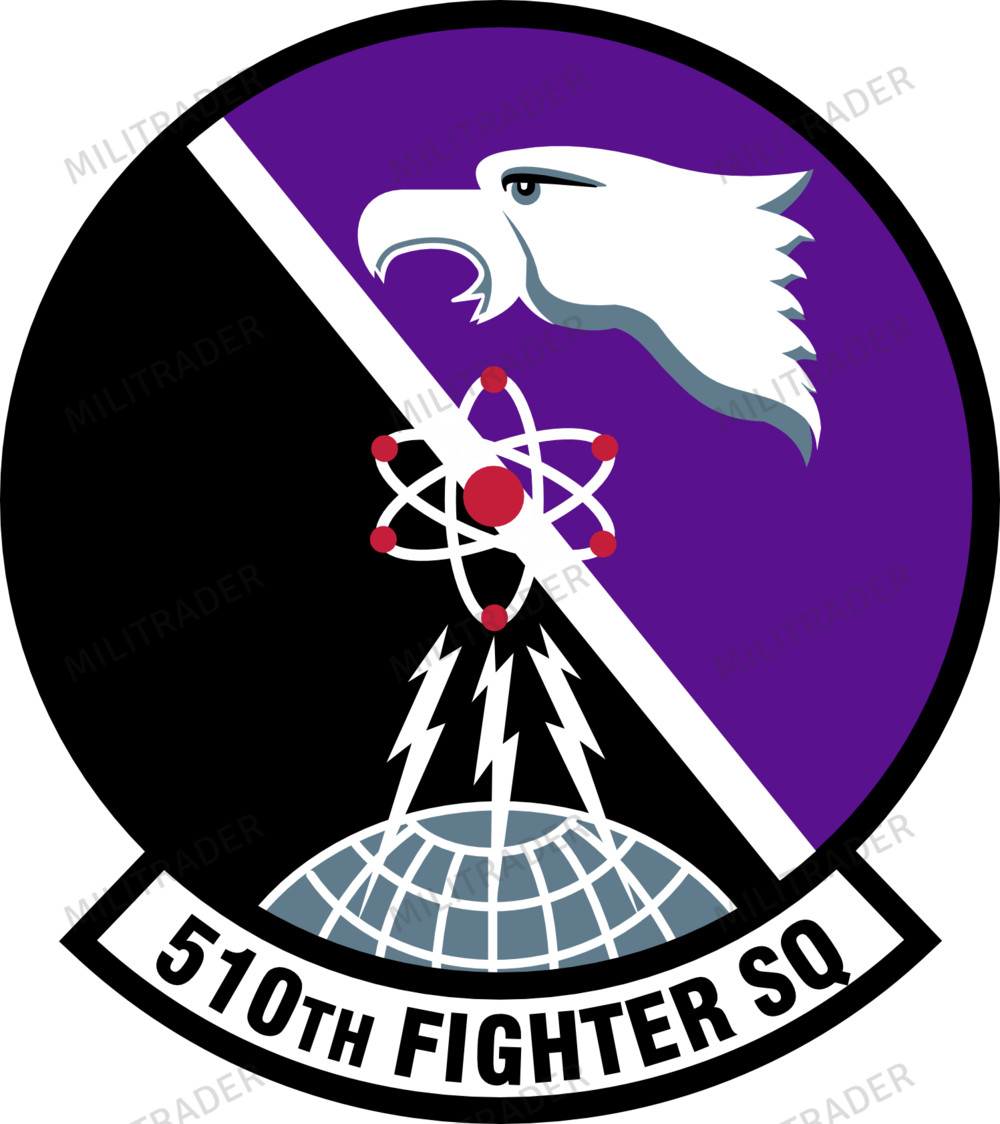 USAF 510th Fighter Squadron Self-adhesive Vinyl Decal