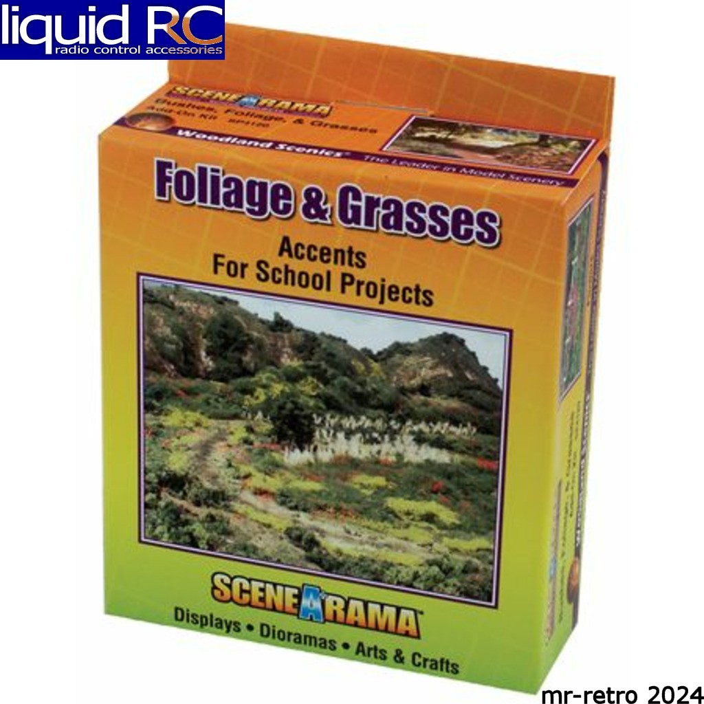 Woodland Scenics SP4120 Scene-a-Rama Bushes Foliage & Grasses Kit