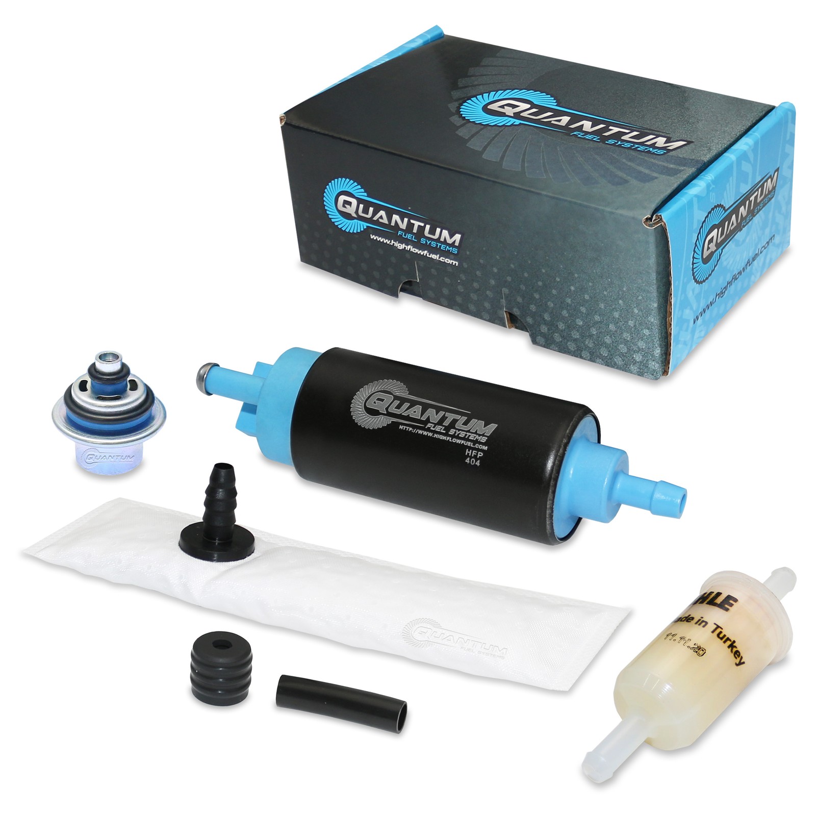 QFS Fuel Pump +Reg +Filter for 03-12 Lynx 605355331 / 03-05 Ski-Doo 861302000