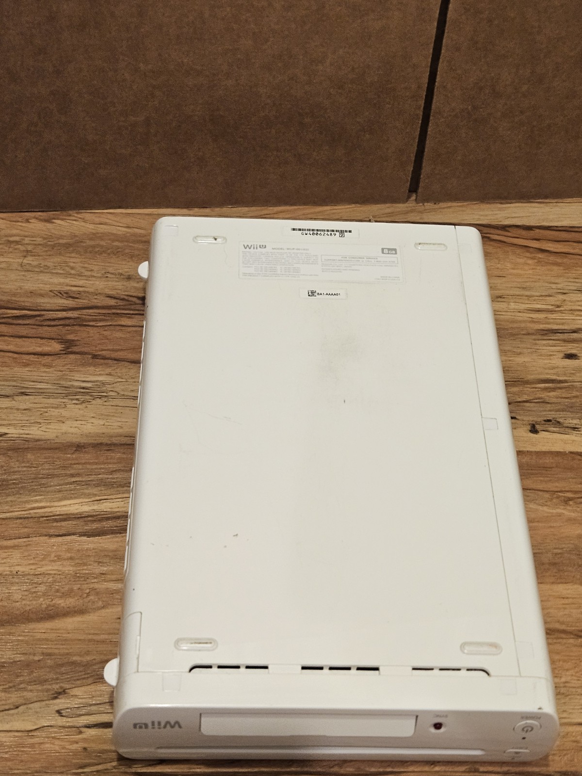 Nintendo Wii U Bundle WUP-001 8GB REPLACEMENT CONSOLE ONLY -Tested- CLEAN